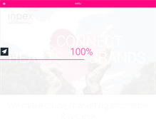 Tablet Screenshot of inpexny.com
